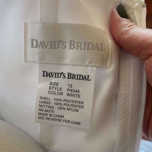 David’s Bridal Wedding Dress (12) - Picture 6 of 10